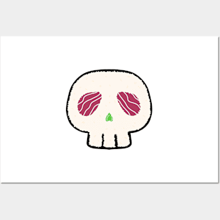 Skull Sushi Posters and Art